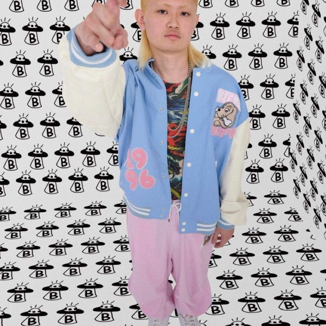 【GALFY × BEFTEY】コラボスタジャン + スノーパンツ（ピンク）