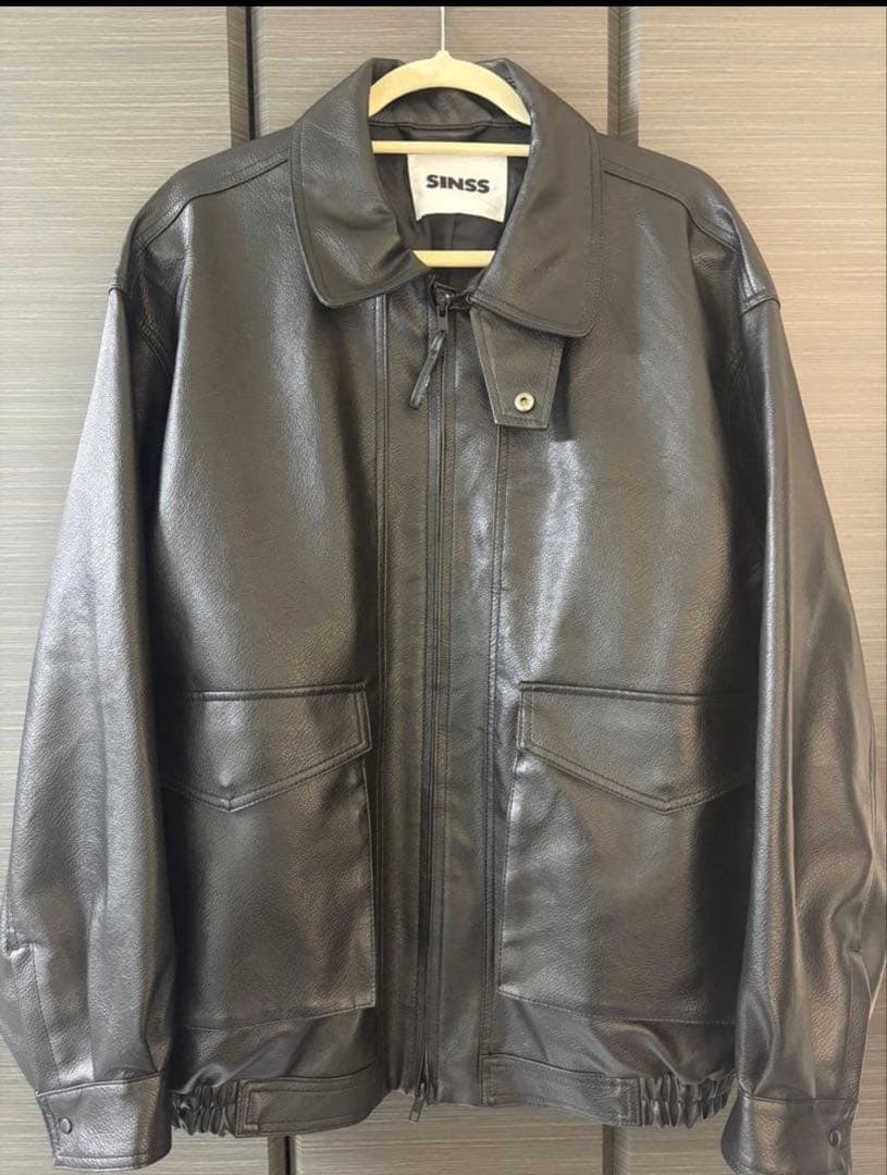 sinssレザージャケットMサイズ