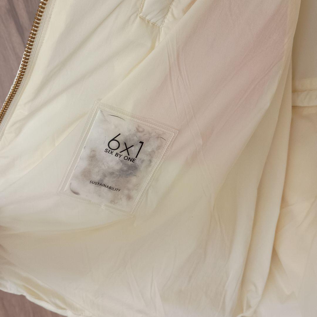 【新品】6×1 SIXBYONE　HIGH COLLAR DOWN JACKET