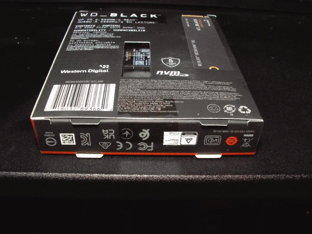 WD_BLACK SN7100 500GB NVMe SSD ①