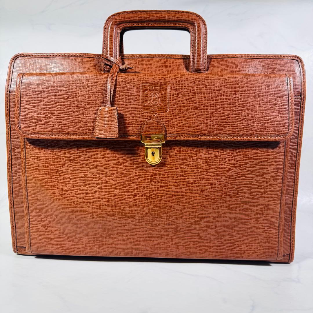 美品✨CELINE オールドセリーヌ ブラゾンロゴ ヴィンテージ ブリーフケース