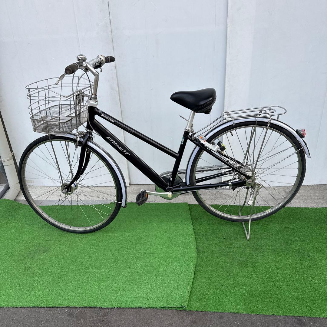 ブリヂストン アルベルト自転車 27インチ 内5速 オートライト ブラック