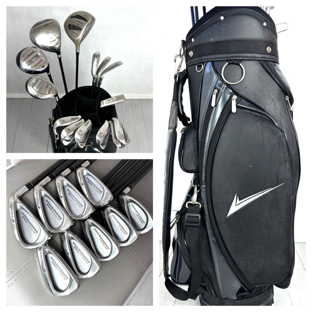 本格派 メンズゴルフクラブ 14本 フルセット
