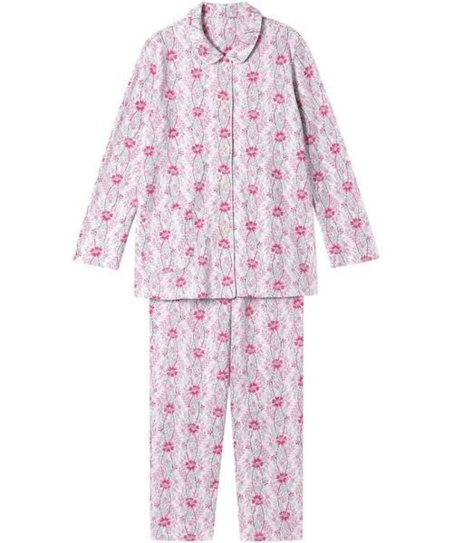 あったか素材・綿100％・表側起毛加工★M ワコール　パジャマ　ルームウェアPI