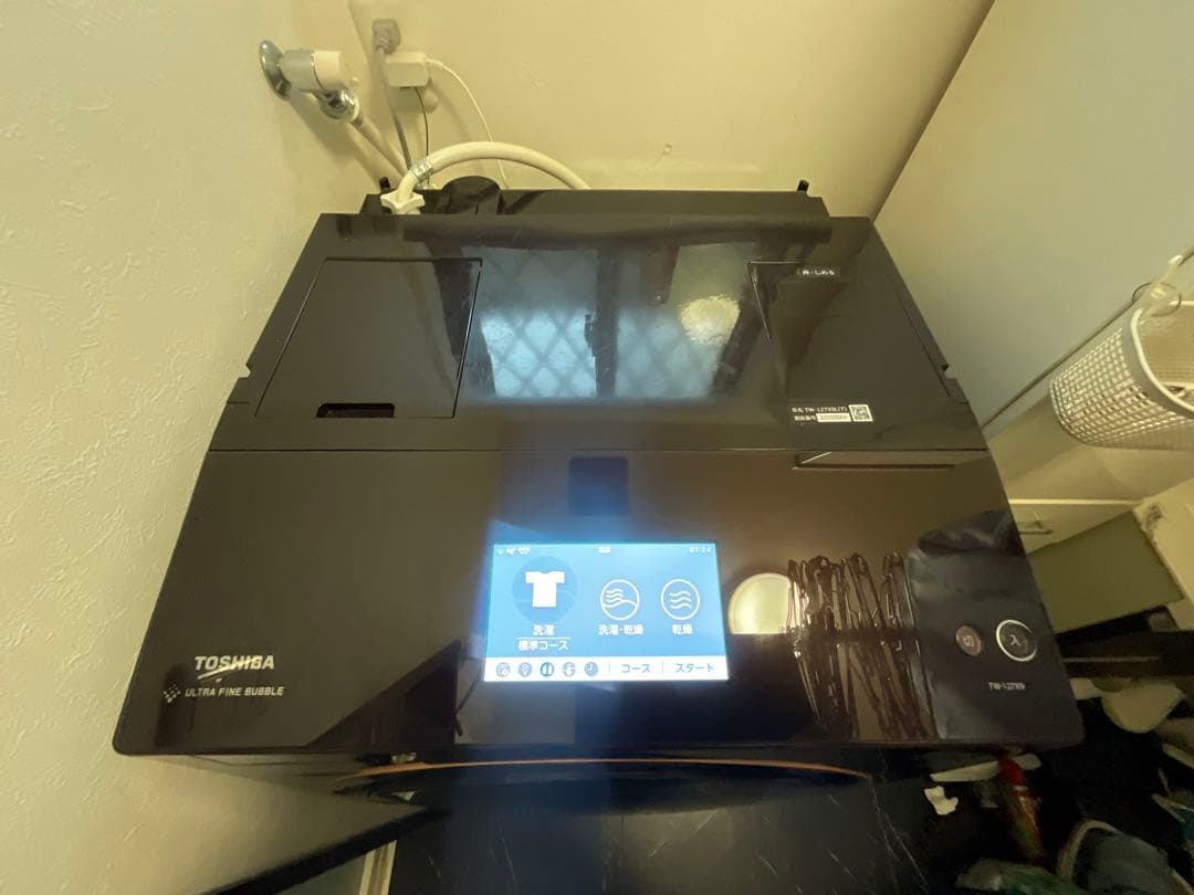 【分解洗浄済み】東芝ドラム式洗濯乾燥機　2022年8月購入(動作確認済み)