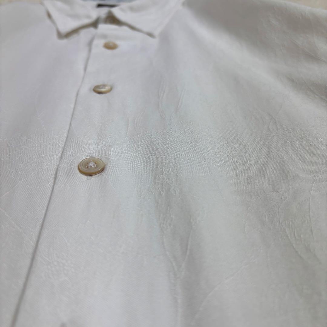 ✨高級ライン✨ ポールスミス コレクション 花柄 ジャガード織り 長袖シャツ