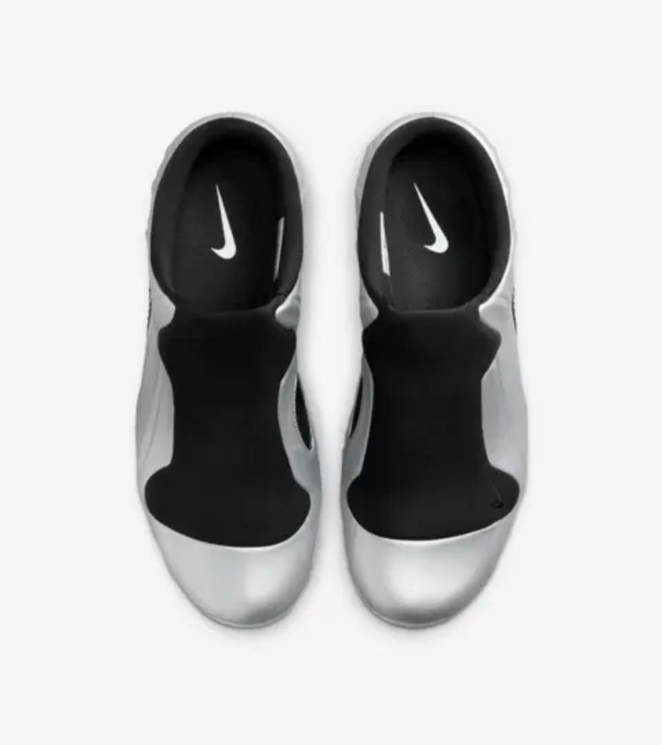 ミ*足様 NIKE CLOG POSITE silver シルバー　クロッグポジ