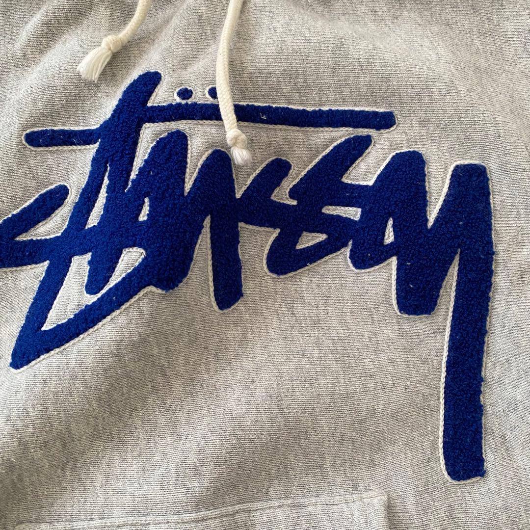 ゆ*い様 メルカリ1点物stussy champion reverse weav