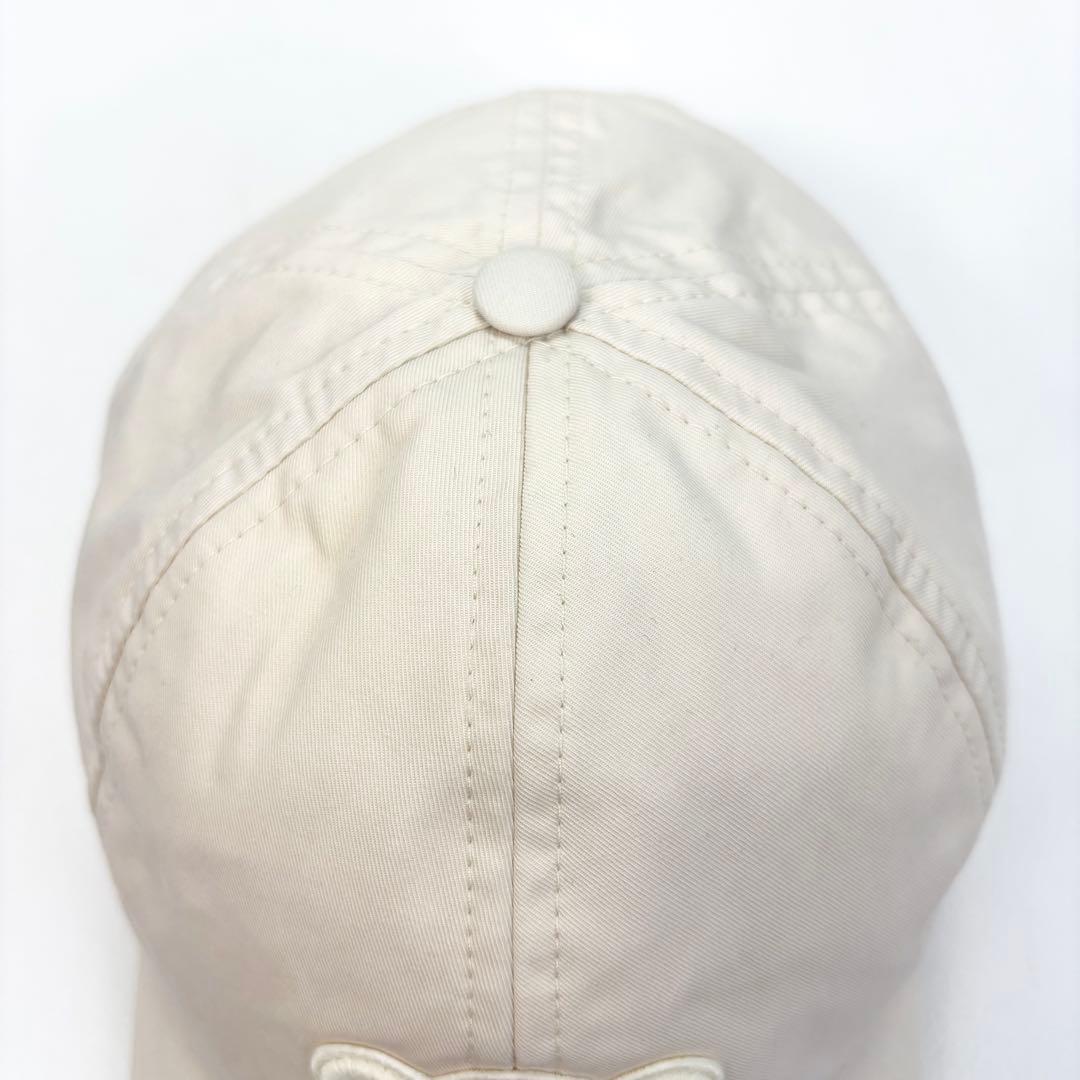 CELINE セリーヌ ベースボールキャップ トリオンフ 白