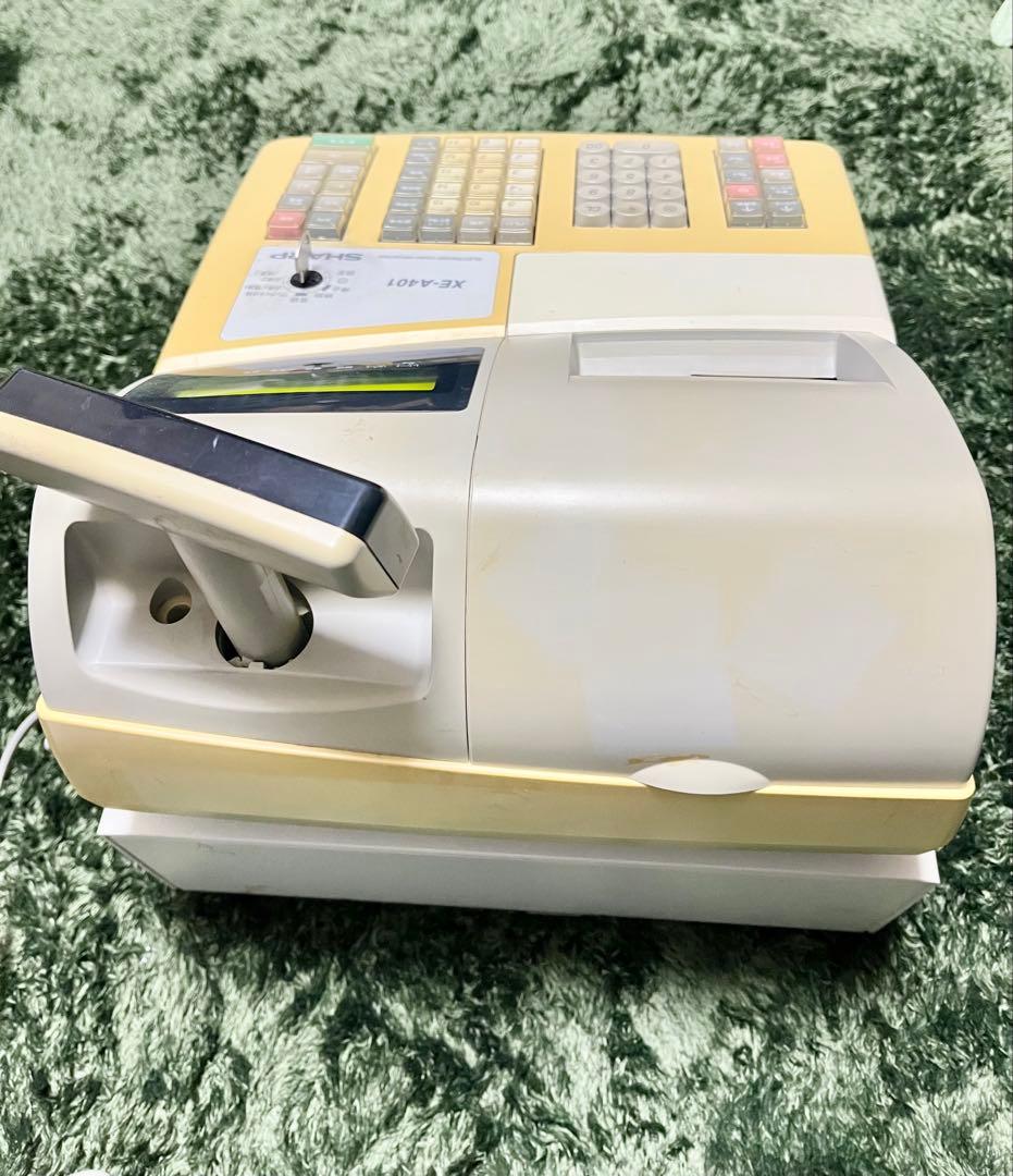 SHARP XE-A401 レジスター 取扱説明書付き