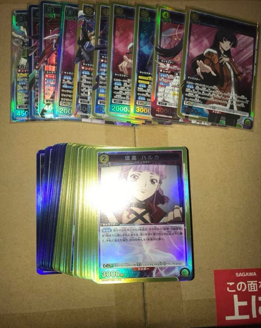 ユニオンアリーナ コードギアス 奪還のロゼ 全色sr以下4コン