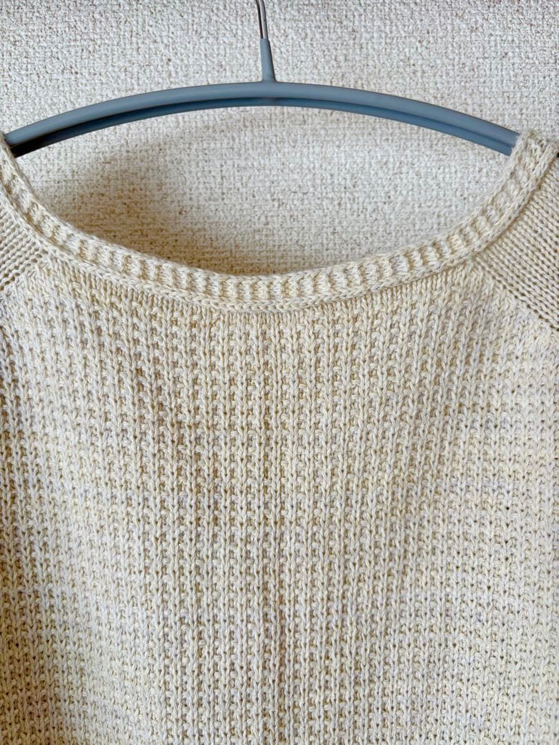 tamaki niime タマキニイメ玉木新雌コットン カーディガン　アイボリー