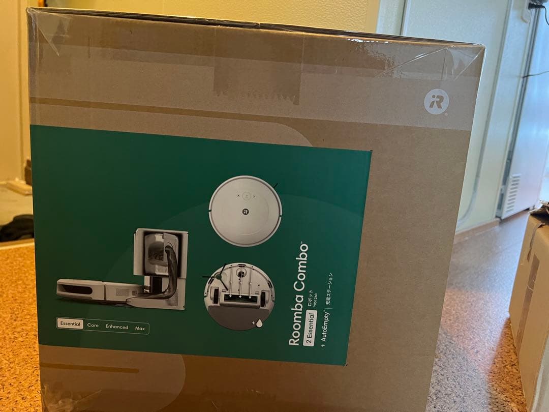 新品未開封ルンバ　コンボ2Essential robot +AutoEmpty