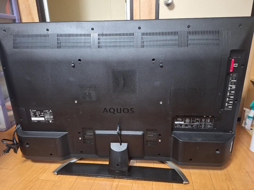 シャープ AQUOS 50V型 液晶テレビ 円形スタンド付き