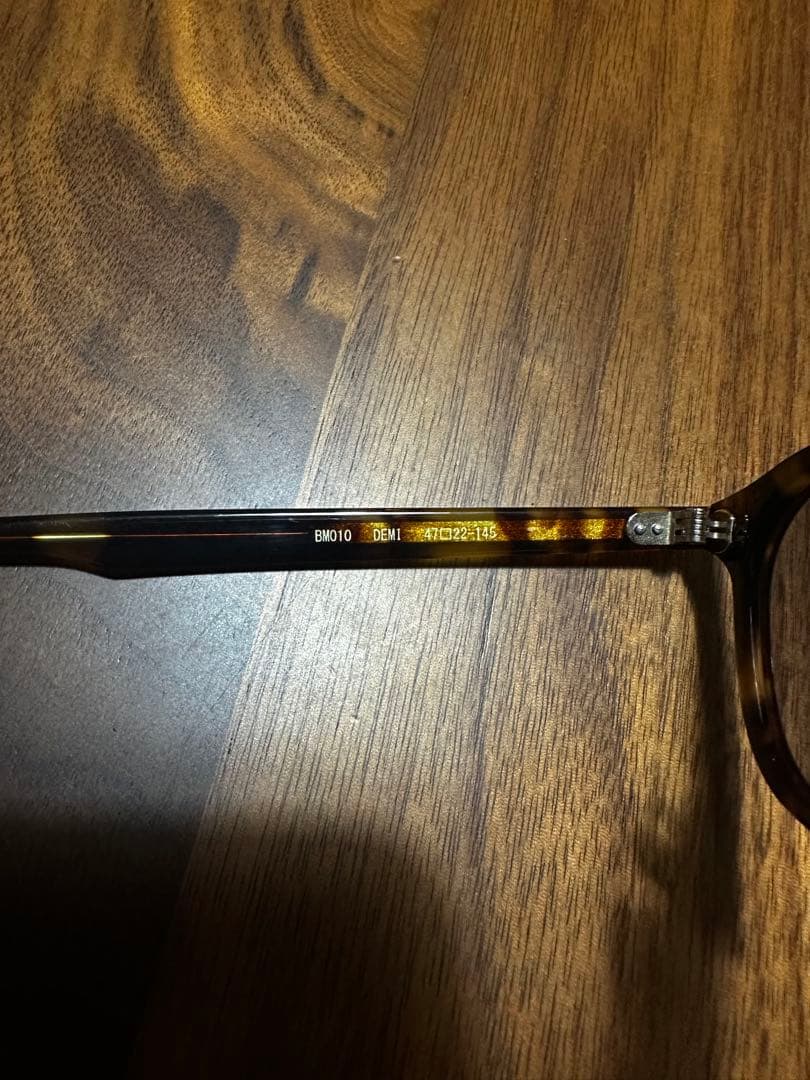 BLANC ブラウン ラウンドサングラス