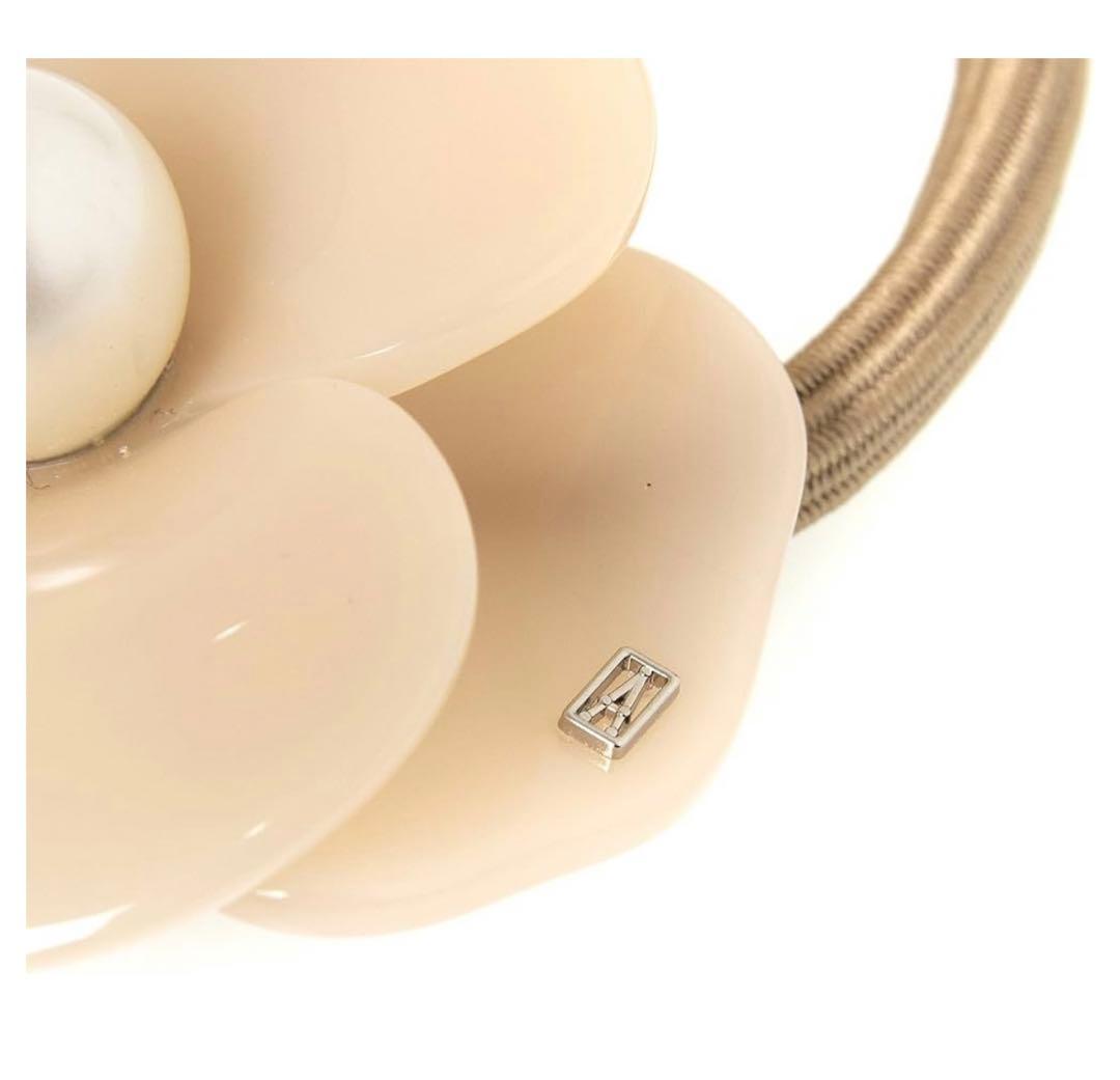 新品未使用　アレクサンドル ドゥ パリ　パールヘアゴム