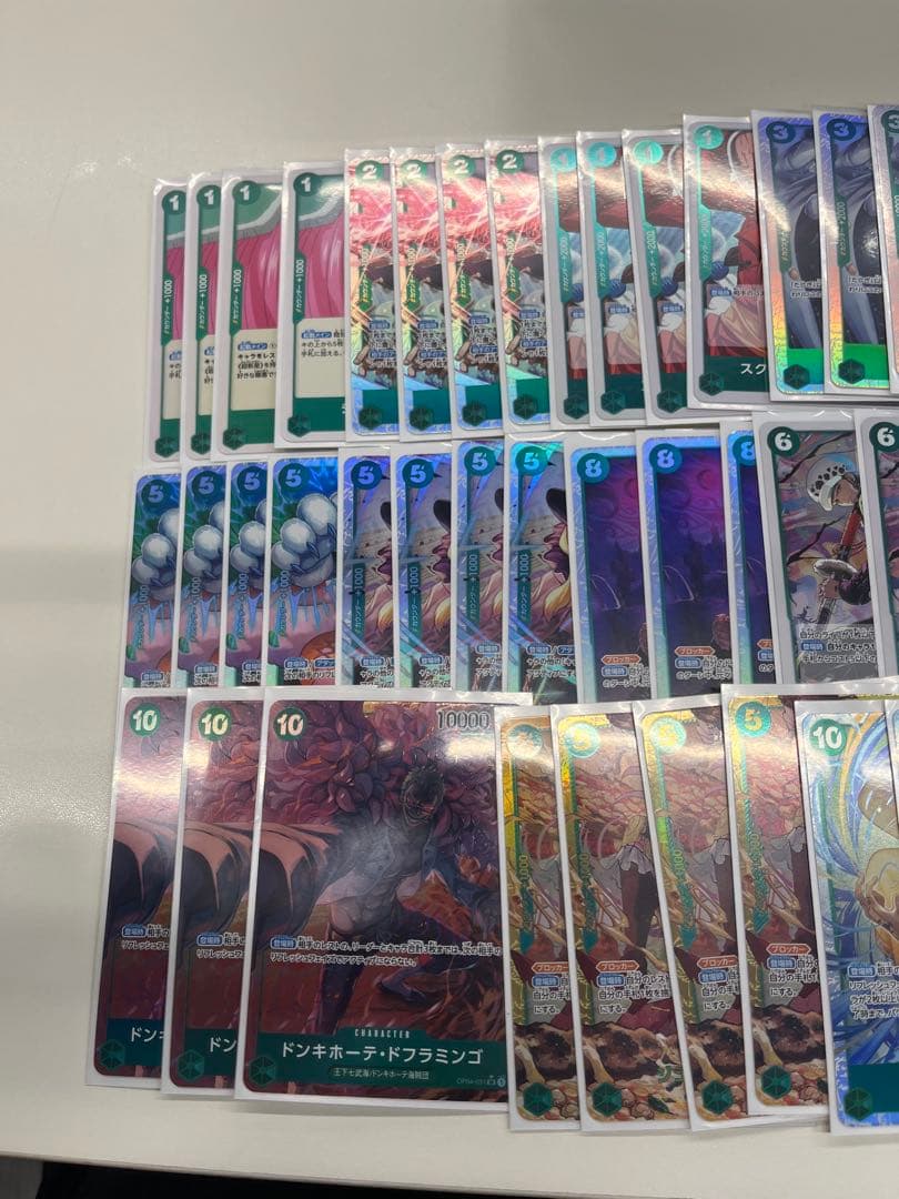 【ワンピカード】スリーブ付きデッキ　ボニーデッキ 50枚　最安値おまけ付き