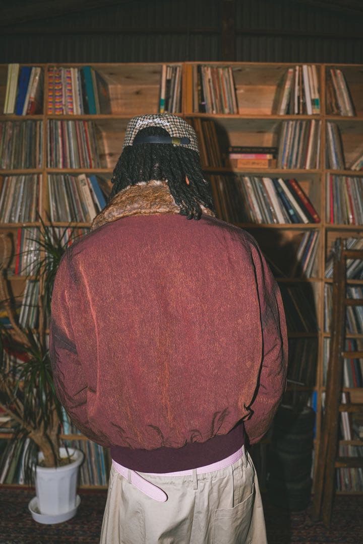 【極美品】BALLSY BROTHERS リバーシブルファーフライトジャケット