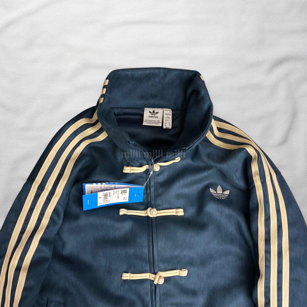 中国限定 adidas 蛇年チャイナトラックジャケット スウェードSサイズ