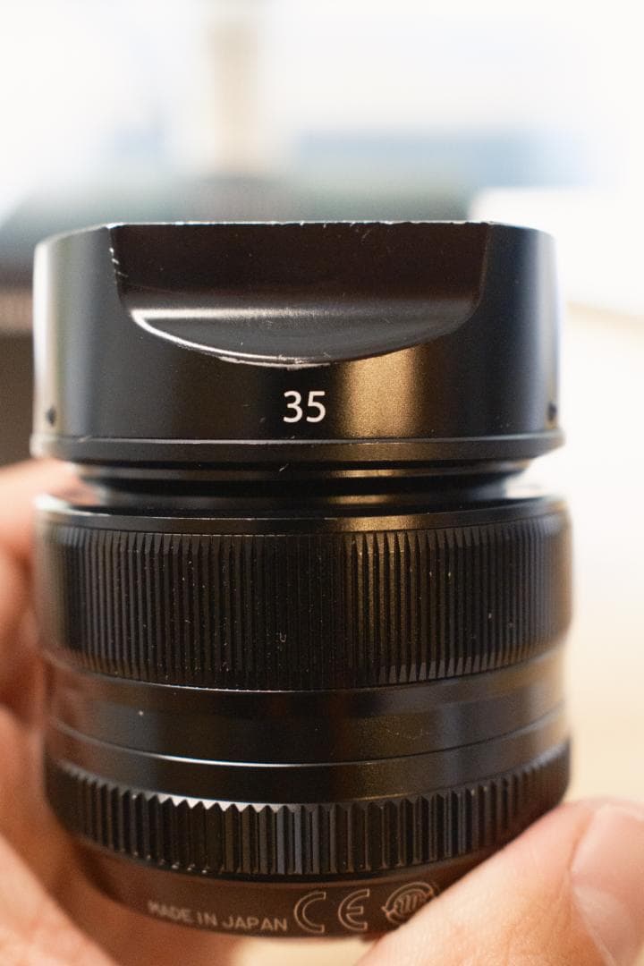 【良品】XF35mm F1.4 R 箱付 富士フイルム 単焦点レンズ