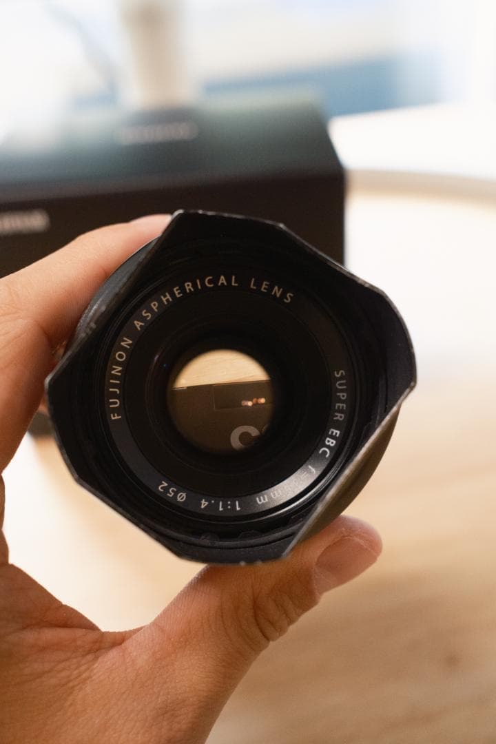 【良品】XF35mm F1.4 R 箱付 富士フイルム 単焦点レンズ