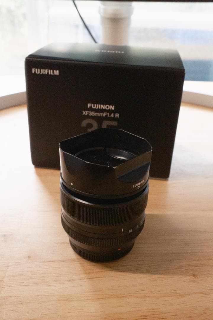 【良品】XF35mm F1.4 R 箱付 富士フイルム 単焦点レンズ