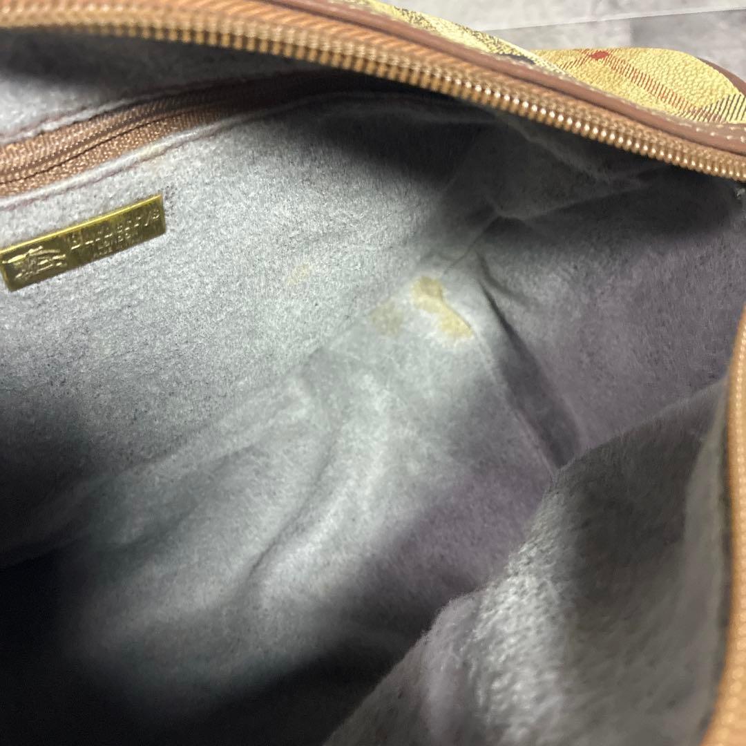 【希少・入手困難】✨Burberrys Mini Boston Bag Y2K