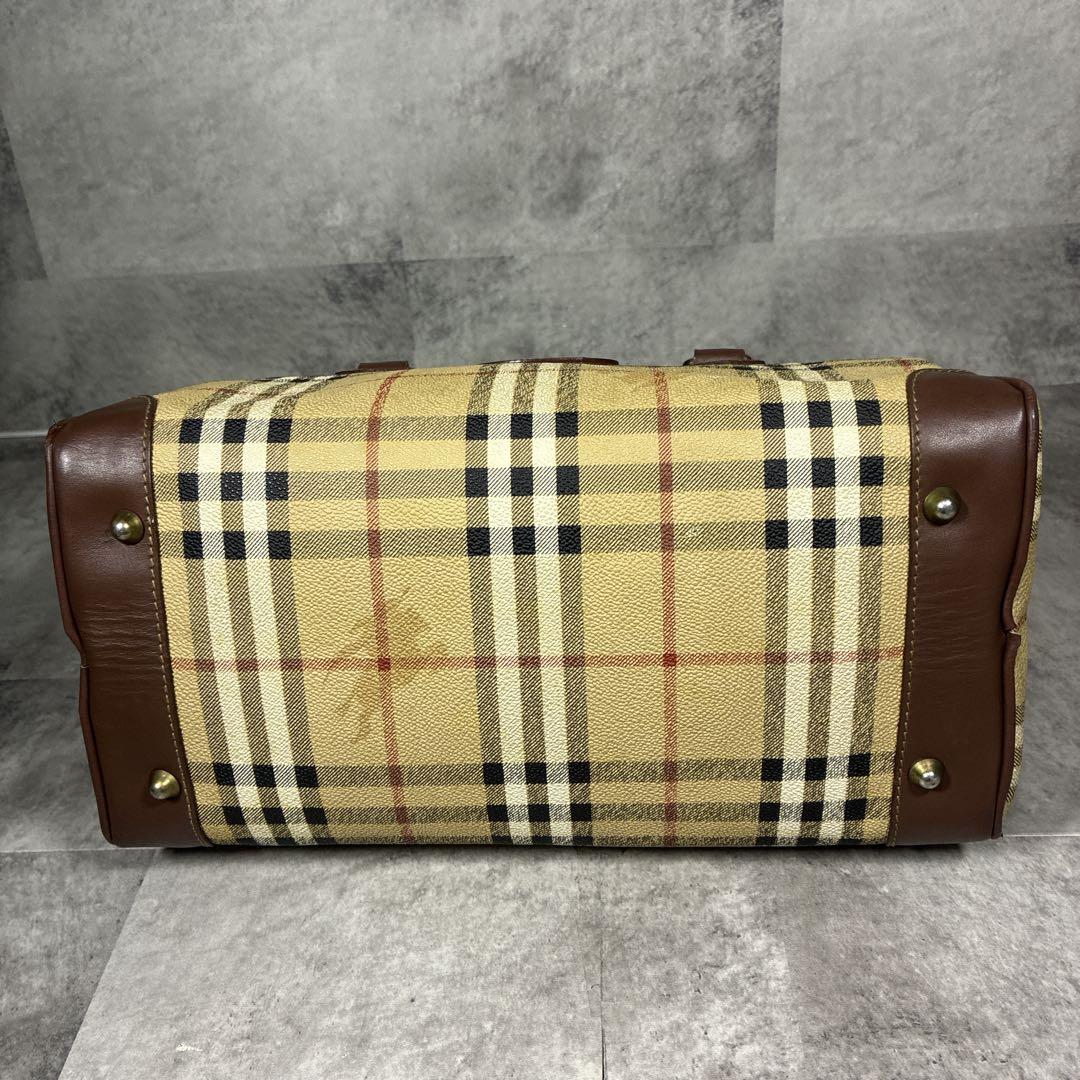 【希少・入手困難】✨Burberrys Mini Boston Bag Y2K