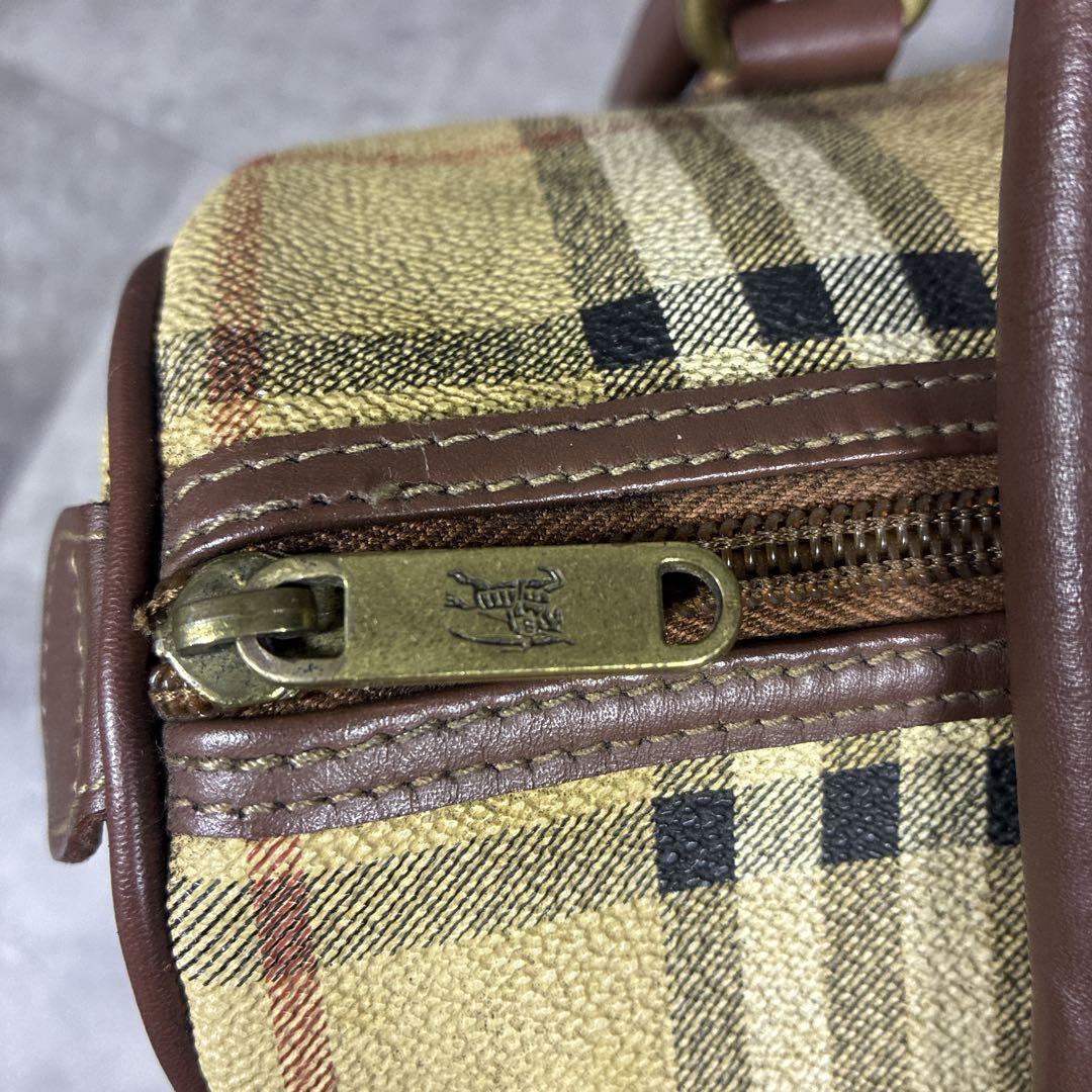 【希少・入手困難】✨Burberrys Mini Boston Bag Y2K