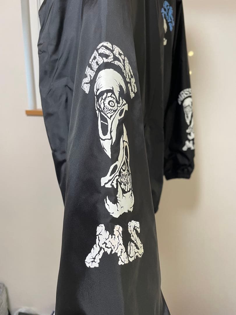 新品 MASSES マシス コーチジャケット M black キムタク 長瀬