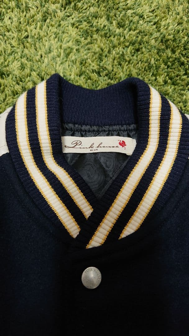 PINK HOUSE 美品☆スタジアムジャンパー ブルゾン スタジャン