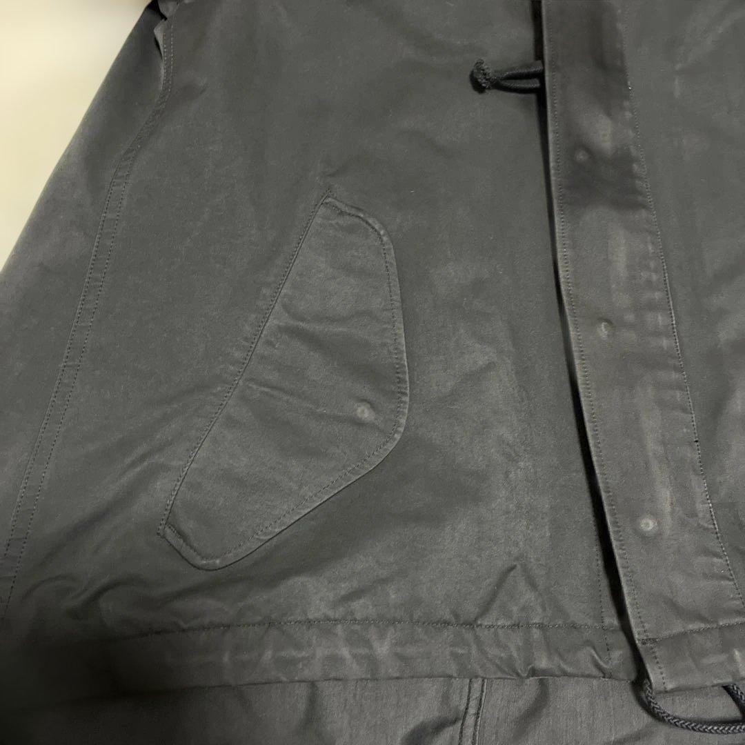 ザリラクスthe reracsワイヤー入りフードジャケット　ブラックサイズ40