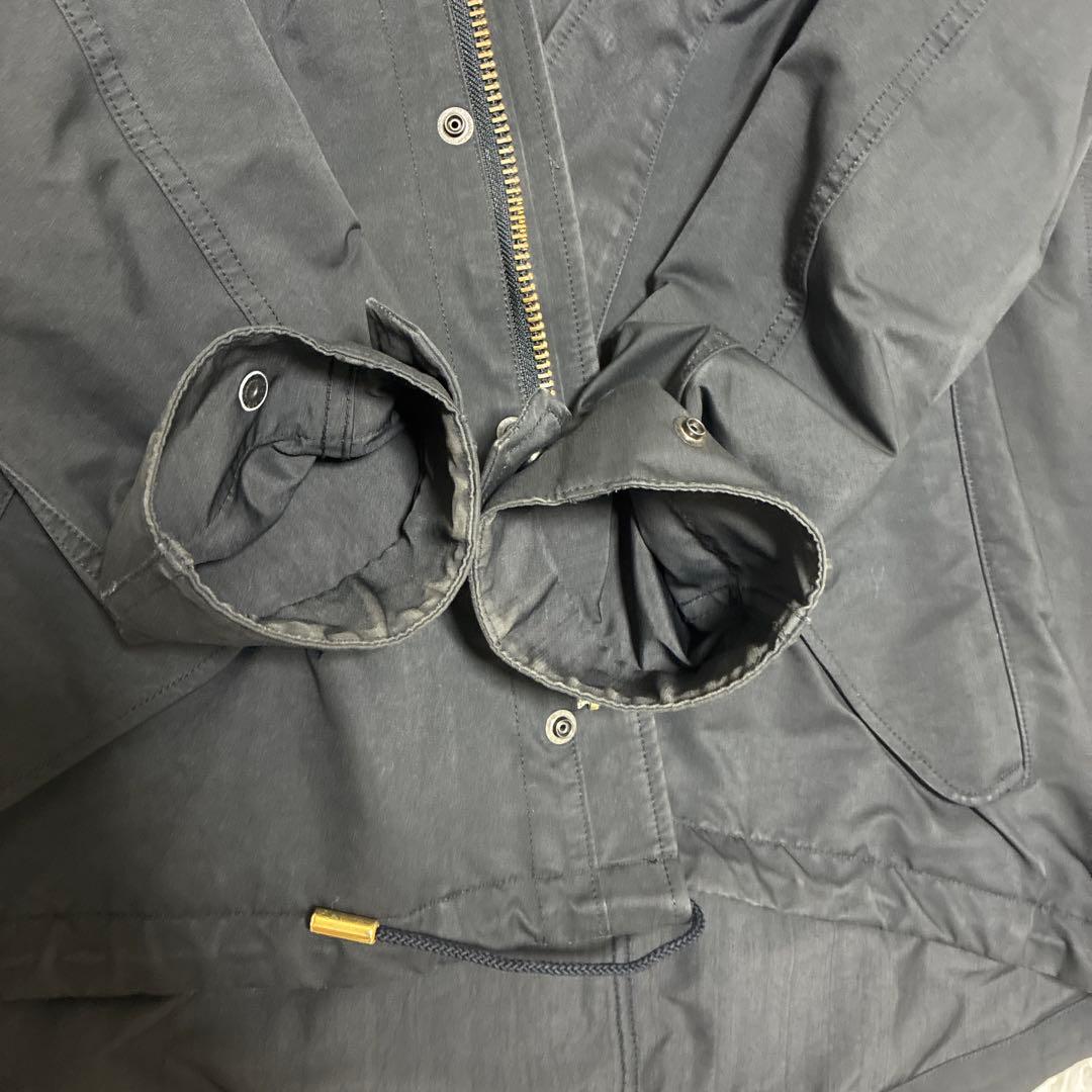 ザリラクスthe reracsワイヤー入りフードジャケット　ブラックサイズ40