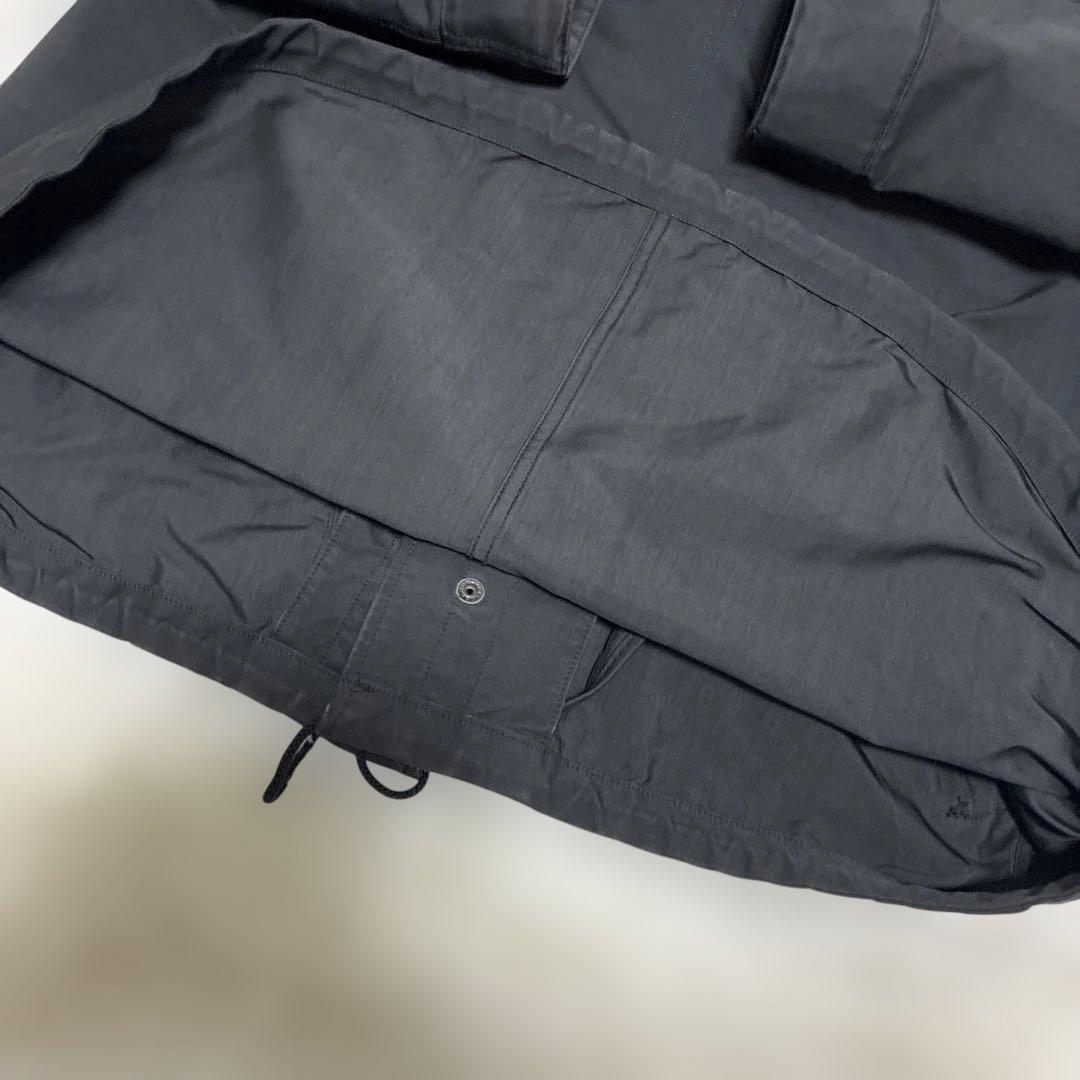 ザリラクスthe reracsワイヤー入りフードジャケット　ブラックサイズ40