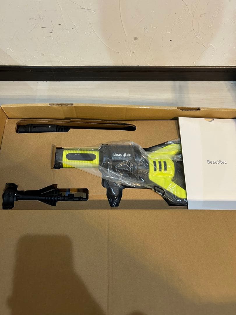 【未使用品】ビューティテック コードレス高圧洗浄機 Beautitec