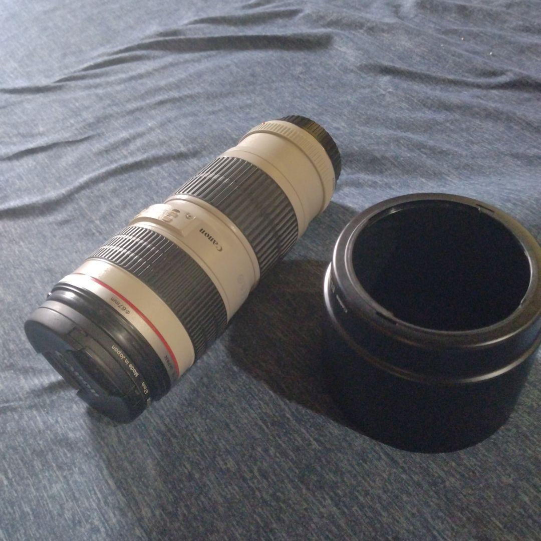Canon EF70-200mm F4L USM / ET-74中古・美品