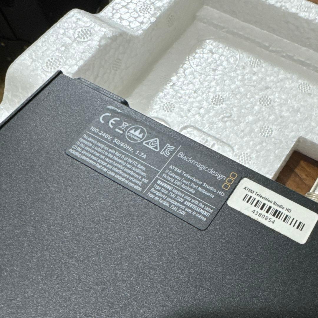 BlackMagic ATEM Television Studio HD本体のみ