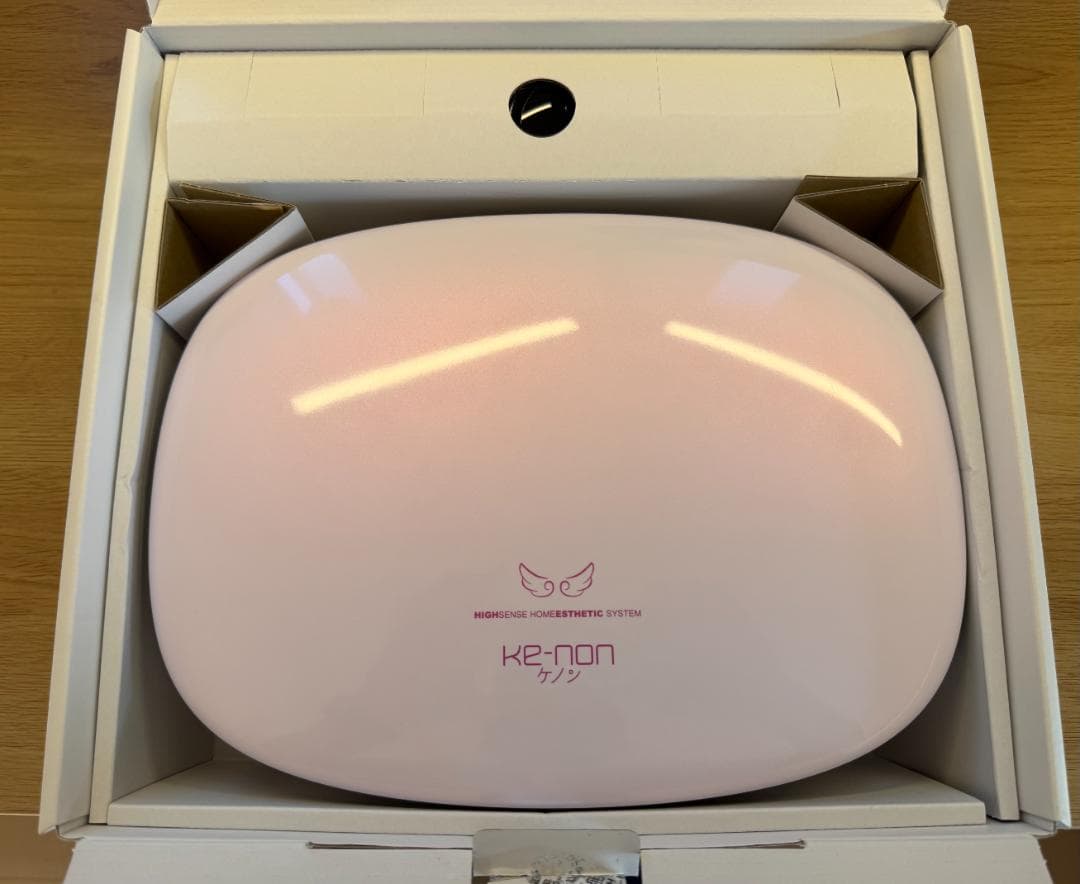 KE-NONケノンver8.7J 脱毛器 家庭用脱毛器 光美容器 パールホワイト