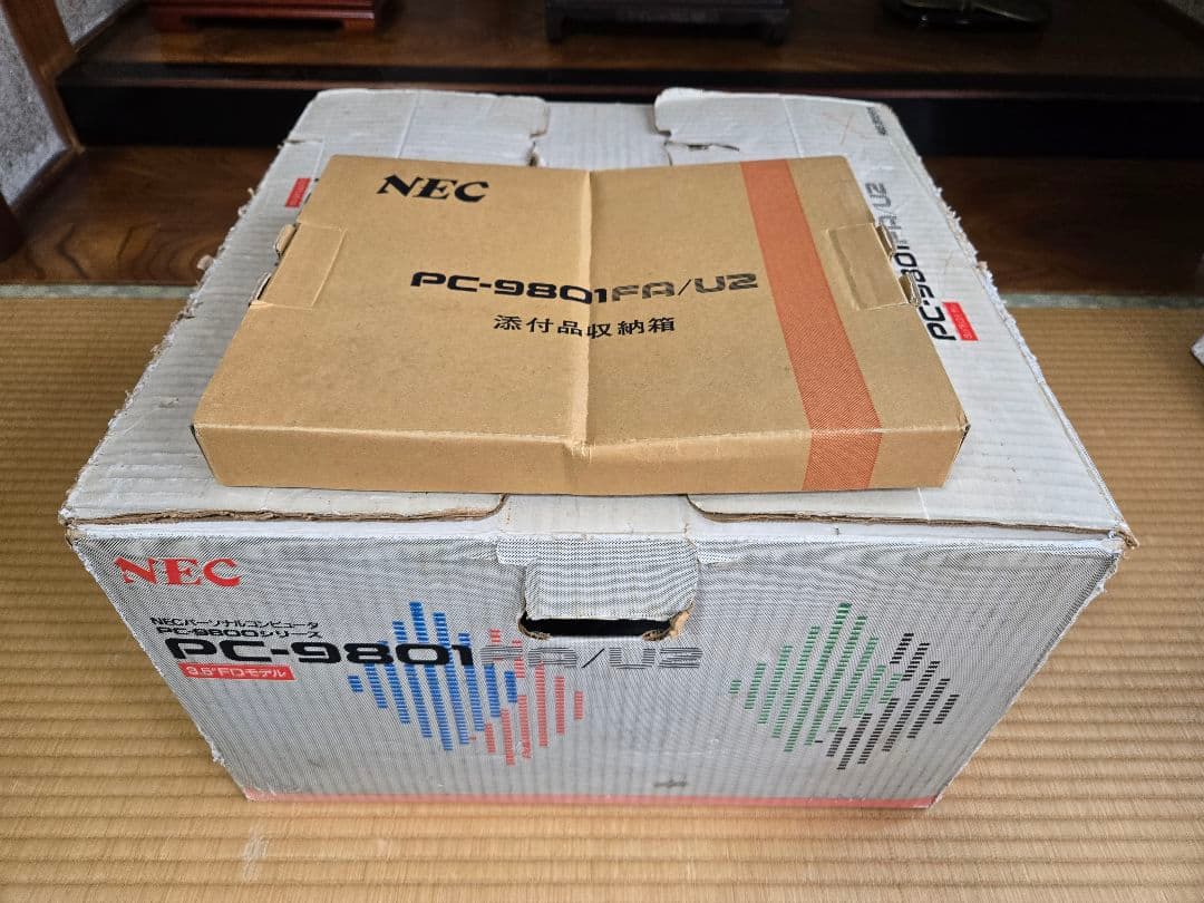 NEC PC-9801FA/U2 本体起動不可 拡張ボード3枚 増設メモリ付き