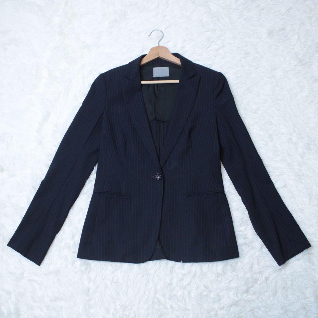 セオリーリュクス BERGMAN SUPER 120s セットアップ ストライプ