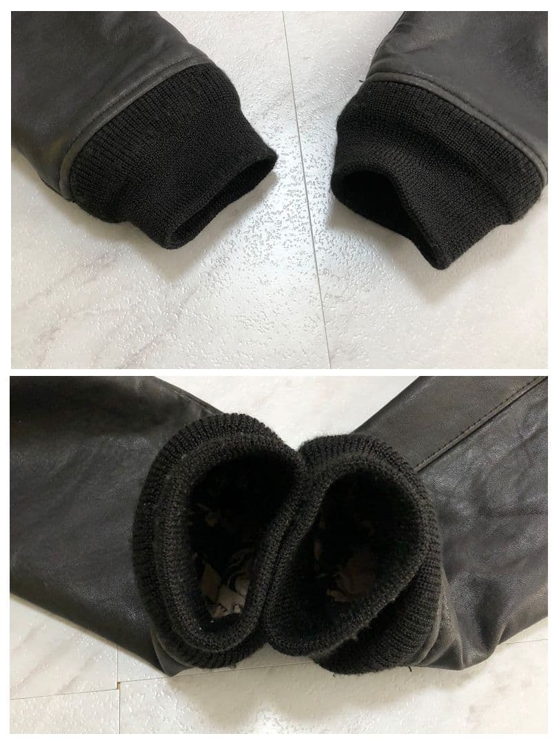 美品☆HYSTERIC GLAMOUR　ローリングストーンズ　ライダース　黒　革