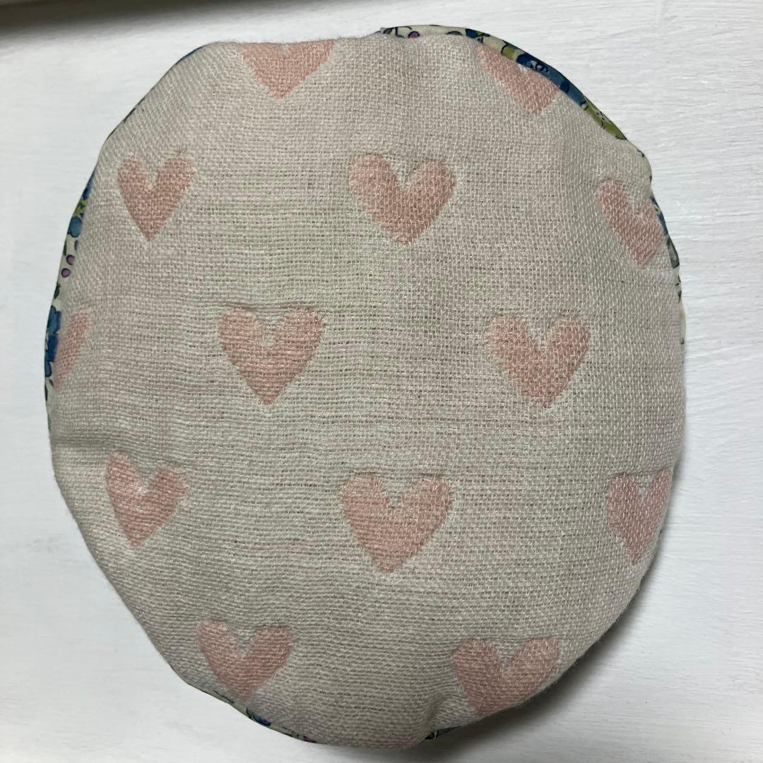 乳がんパッド　Lサイズ　丸形　【138】 ハンドメイド　デコパージュ雑貨