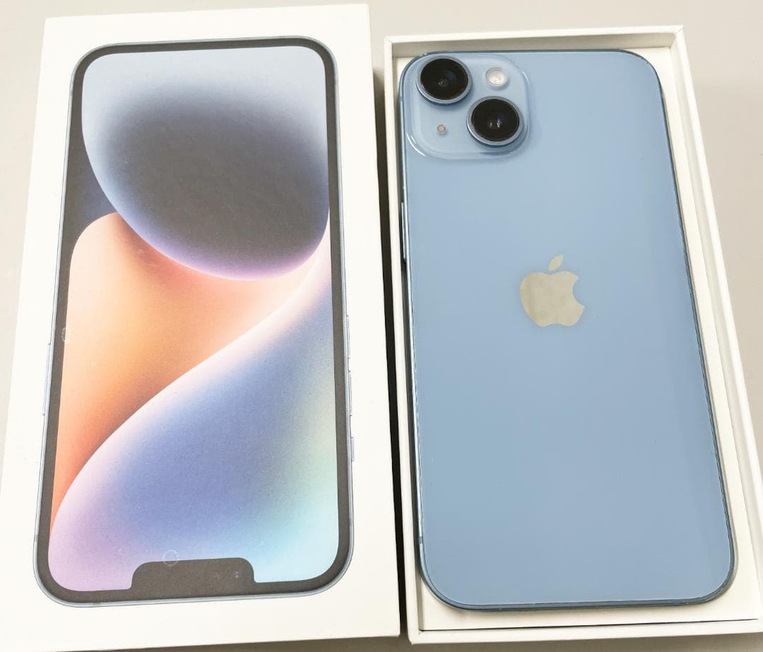 Apple iPhone 14 ブルー 本体　128GB 付属品なし