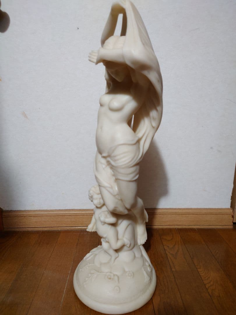 ヴィーナス少女少年像石像オブジェ置物美術品西洋美術アンティーク
