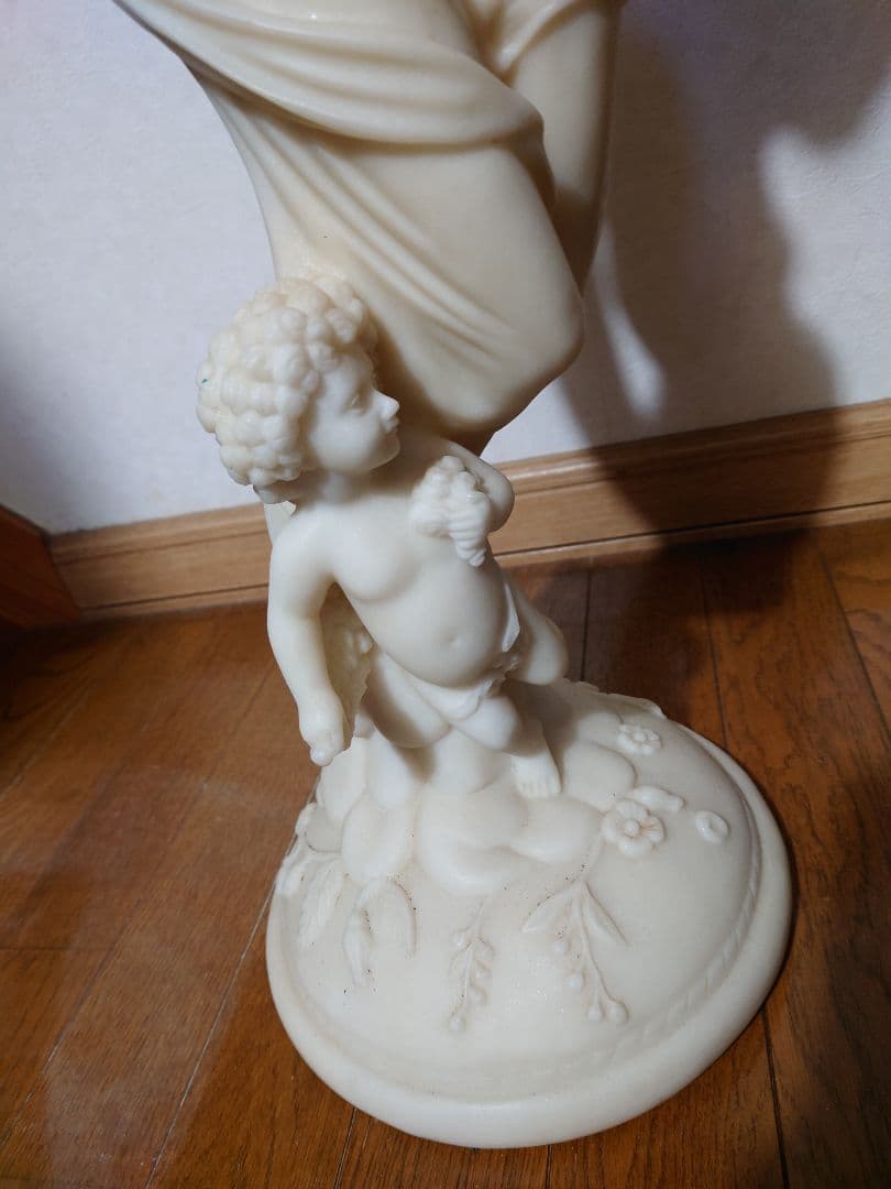 ヴィーナス少女少年像石像オブジェ置物美術品西洋美術アンティーク