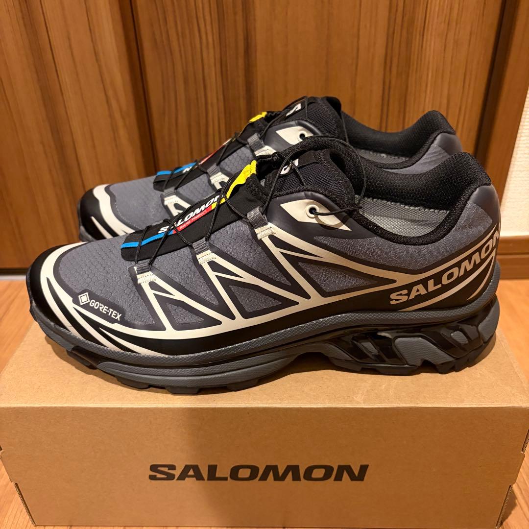 Salomon XT-6 GORE-TEX \"Black/Ebony/Luna…