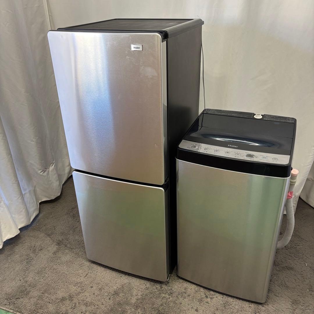 74　冷蔵庫　洗濯機　Haier　一人暮らし　家電セット　安い　綺麗　設置無料