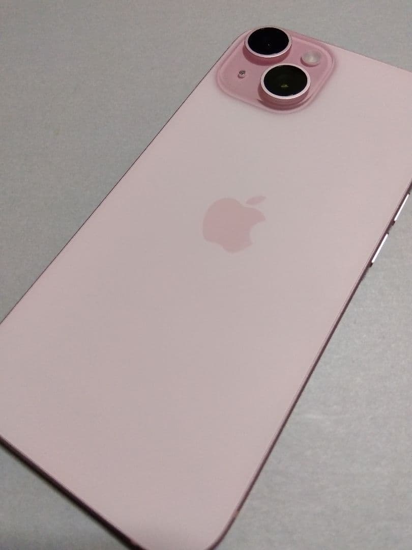 iPhone15 ピンク 新品同様！付属品有り