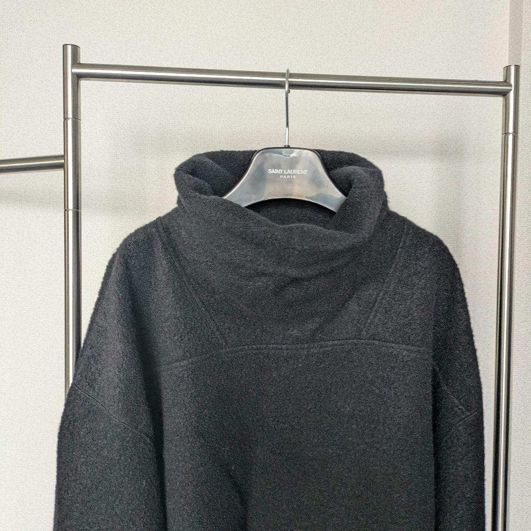 ジョンローレンスサリバン　モックネック　オーバーサイズニット　ウール M