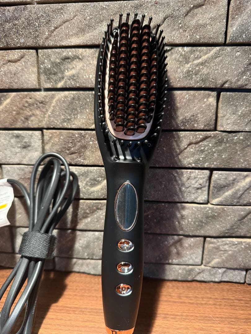 ルピリーナ　ヒートブラシ プラズマイオン ヘアアイロン　通常サイズ